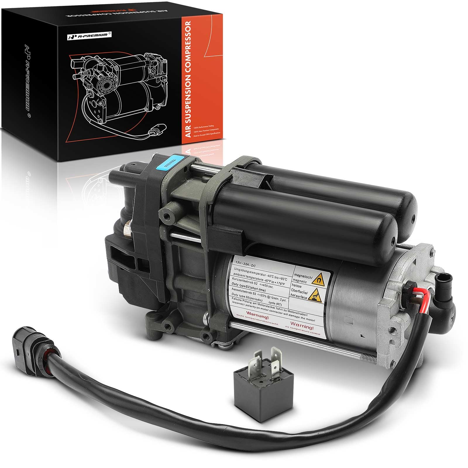 Photo 1 of A-Premium Air Suspension Compressor Compatible with Tesla S 2016-2021, X 2016-2021, Replace# 443020303