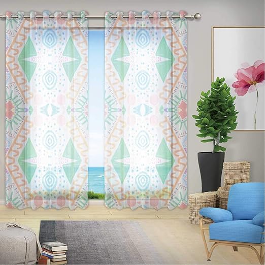 Amazon Com Moocom Pattern Seamless African Print Retro Voile