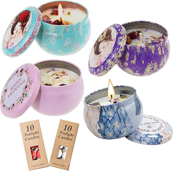 Scented Candles Gifts Set for Women Aromatherapy Candles