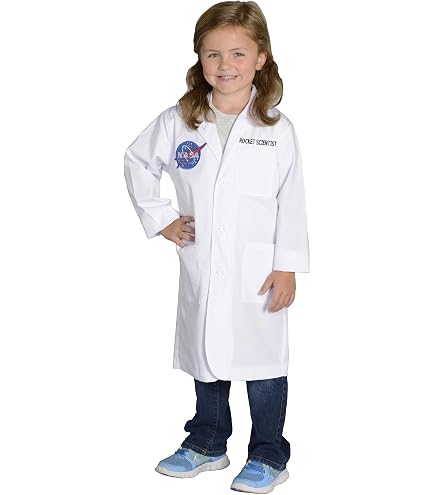 Amazon.com: Aeromax Jr. NASA Rocket Scientist Lab Coat, White