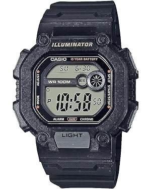 Casio Men's W-737HX-1AV Digital LED Illuminator Watch