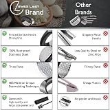 Ever Last Garlic Press Rocker 304 Stainless Steel Garlic Ginger Crusher view 7