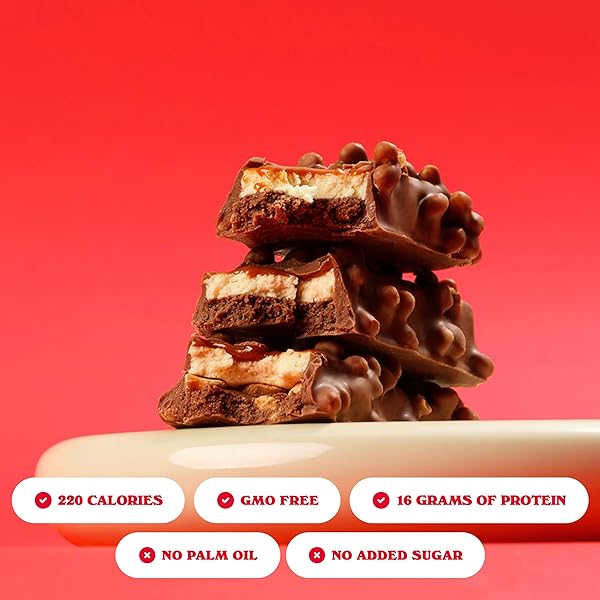 BAREBELLS SOFT PROTEIN BARS MARSHMALLOW PEANUT ROAD – 12 COUNT, 1.9OZ BARS – NUTRITIONAL SNACKS WITH 16G OF HIGH PROTEIN – FLUFFY CHOCOLATE TREAT WITH 2G OF TOTAL SUGARS – BREAKFAST BARS