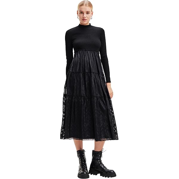 black chenille knit midi dress self-portrait - Black Chenille Knit Midi Dress