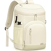 Pritent Cooler Backpack Insulated Waterproof,30 Cans Backpack Coolers Leakproof Lunch Backpack for Men Women Portable Soft Cooler Bag for Beach Camping Trave Picnic