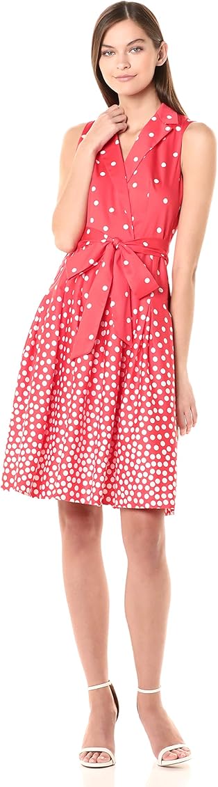 anne klein red dress