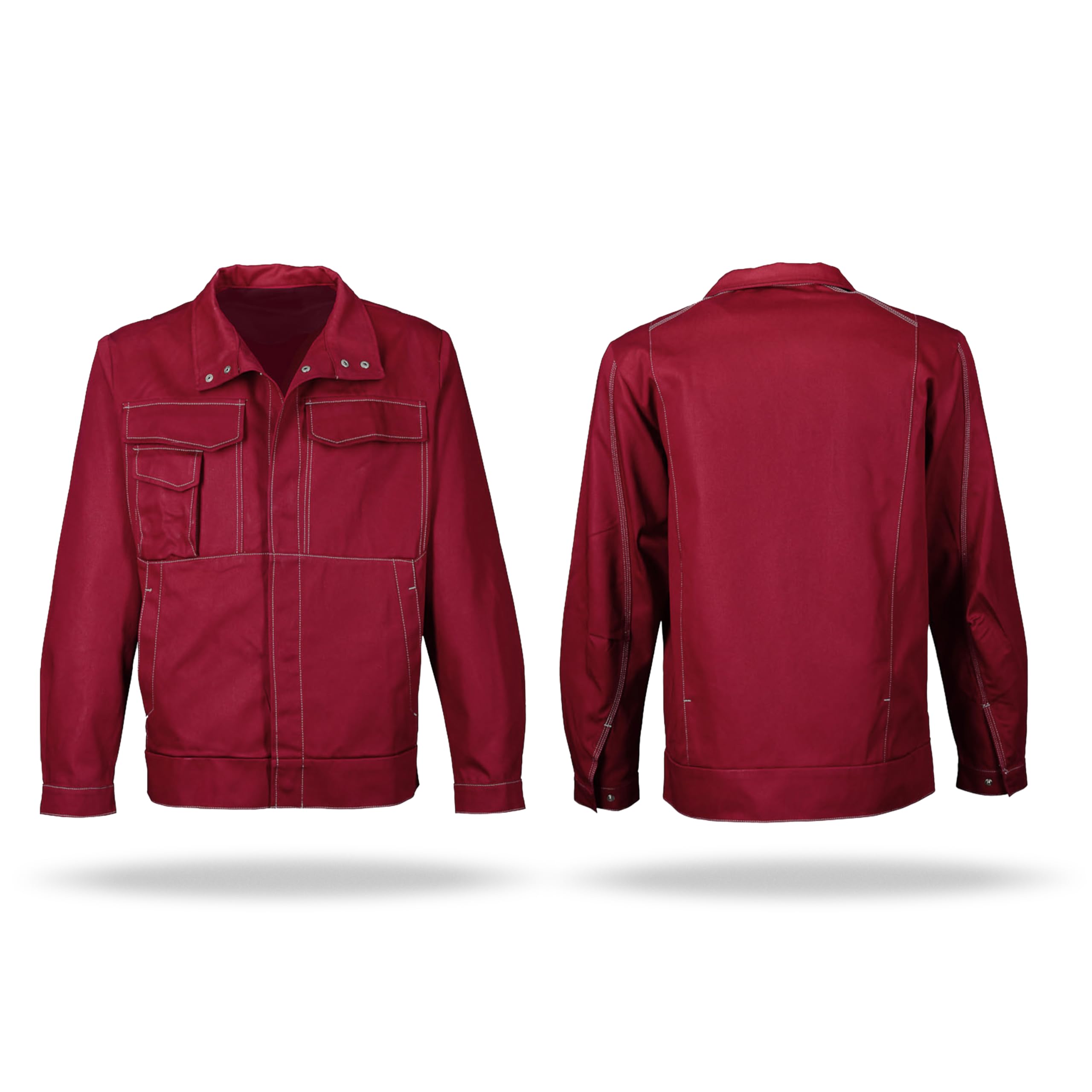 Kubler 12481414-58-98 Size 98 "Classiq Organiq" Jacket - Bordeaux