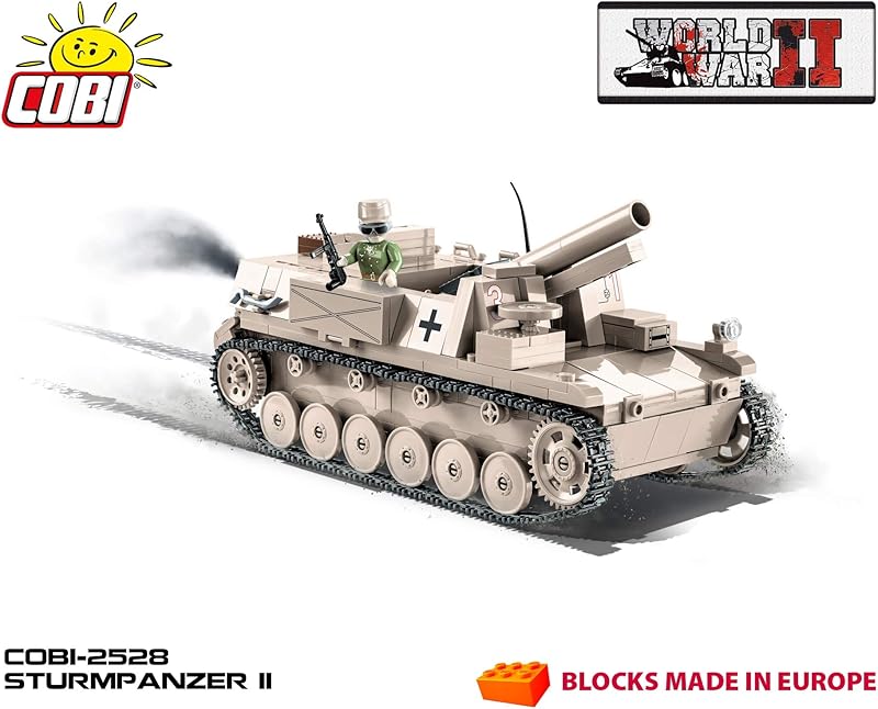 Cobi Sturmpanzer II 德国二号突击坦克积木玩具 2528 $43.95 海淘转运到手￥357