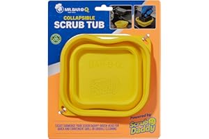Mr. Bar-B-Q Collapsible Scrub Tub Powered by Scrub Daddy