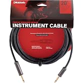 D&rsquo;Addario Accessories Custom Series Circuit Breaker Guitar Cable - Momentary Kill Switch Instrument Cable with &frac14; Inch Ends - On/Off Switch for Silent Instrument Changes - Straight, 20 feet
