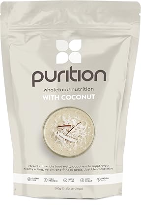 Purition Batido de proteínas de Coco (500g). Batido para el ...