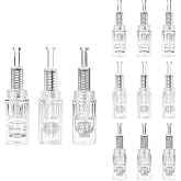 12 pcs Microneedling Cartridges for Derma Pen at Home Use - SCREW SLOT(4 x 36pin, 4 x 12pin, 4 x Nano-p)