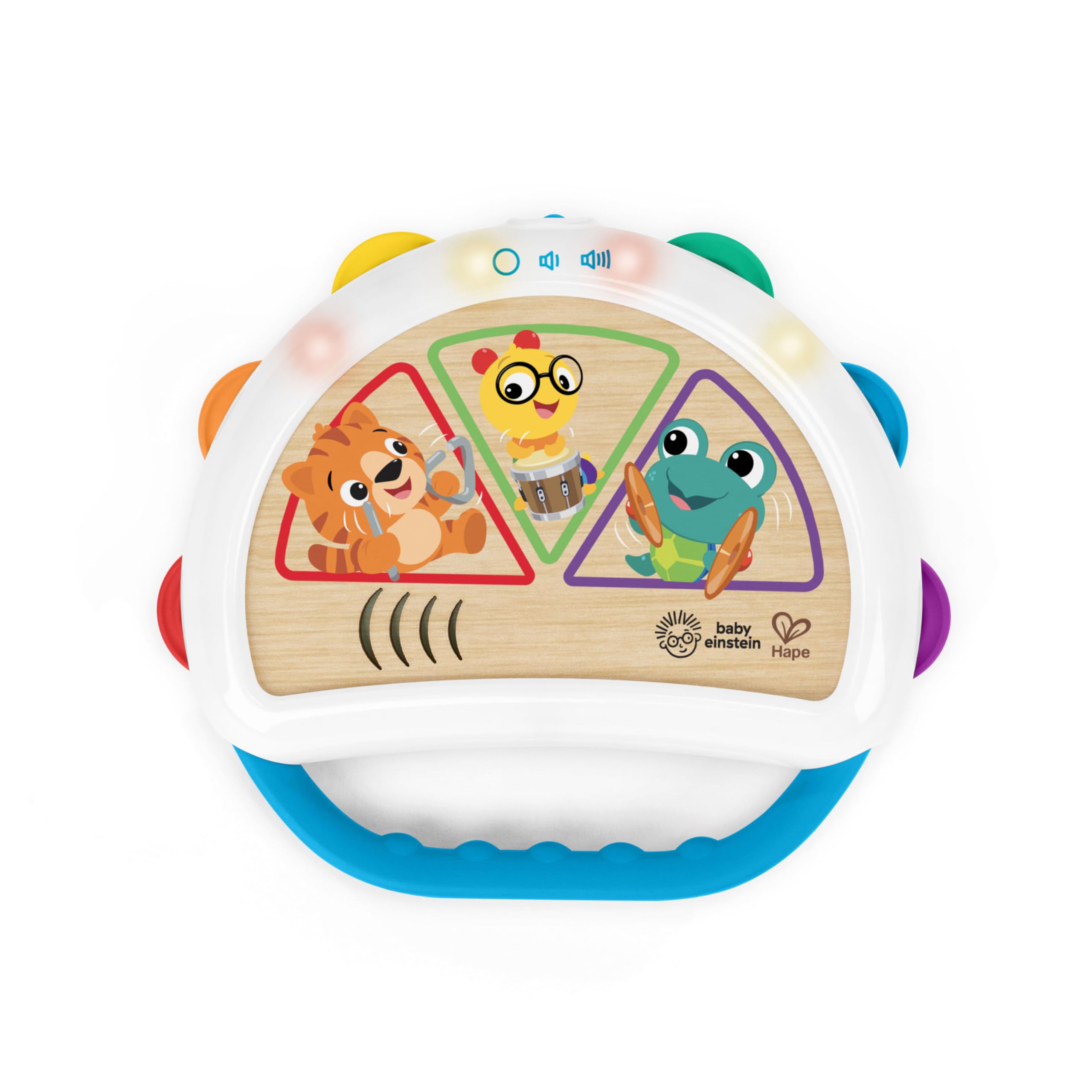 Baby Einstein + Hape Tap & Shake Magic Touch Tambourine, Ages 6 Months and Up — image 1
