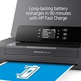 HP Officejet 200 Colour Wireless Mobile Printer Black 2M32H38 view 5