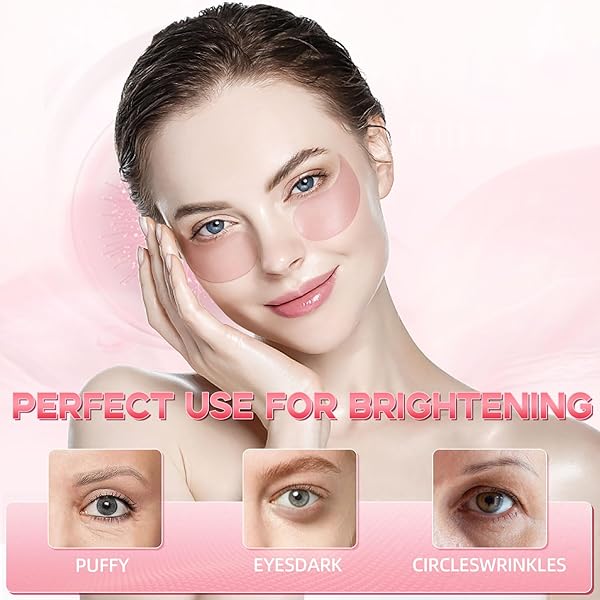 OZFU UNDER EYE PATCHES (30 PAIRS), EYE MASK FOR PUFFY EYES, DARK CIRCLES,BAGS AND WRINKLES WITH COLLAGEN,RELIEVES PRESSURE AND REDUCES WRINKLES