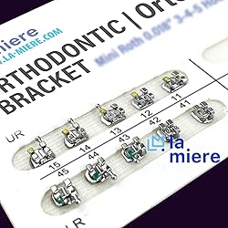 20PCS Orthodontic Mini Roth Brackets Roth 0.018