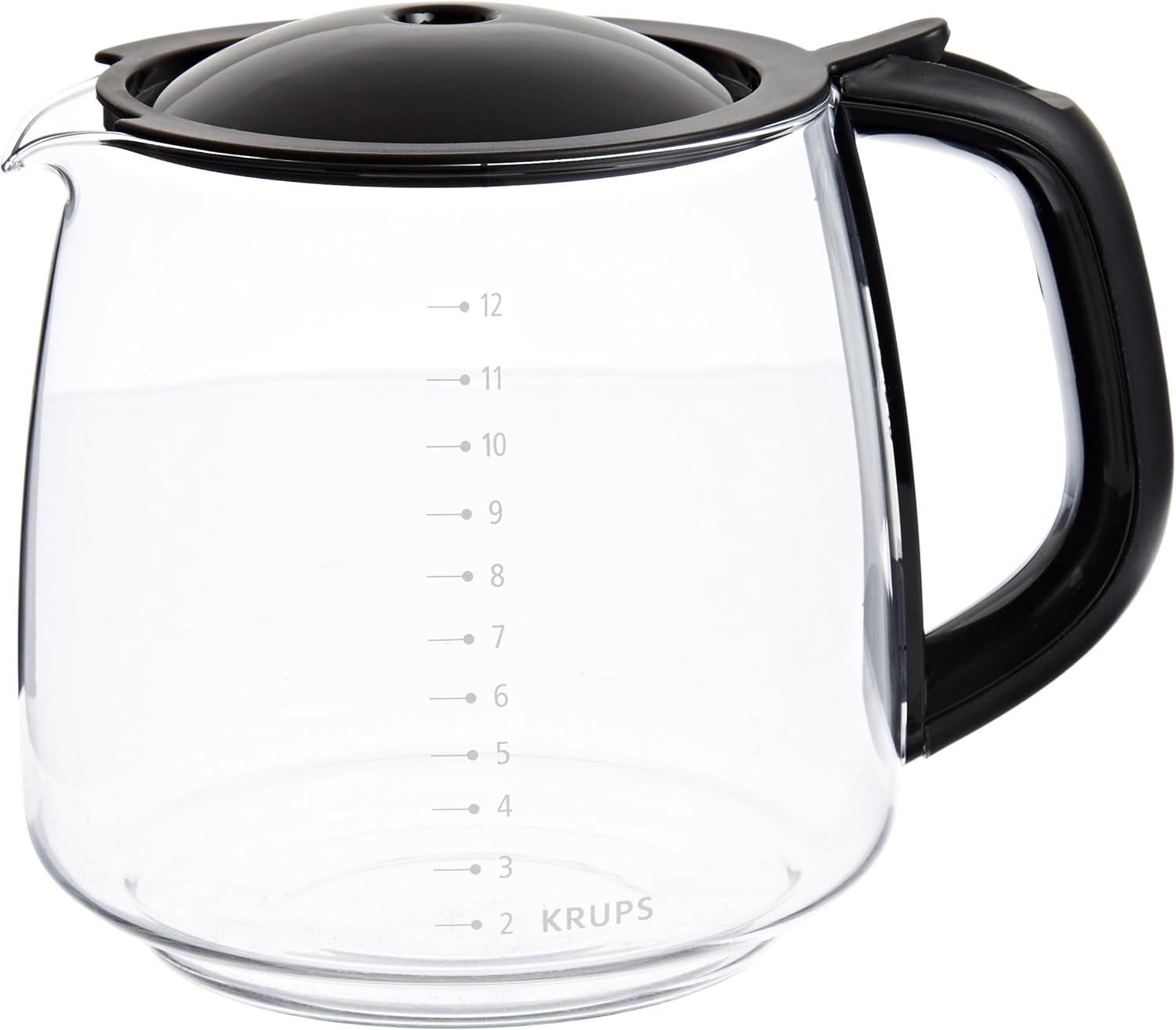 KRUPS F15B0G Coffee Carafe for Any KRUPS FME Series, 12Cup, Black