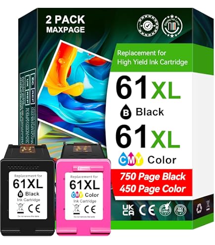 Cartouches D’encre Compatibles HP 301 XL - Pour DeskJet, Envy, OfficeJet - Pack Neuf