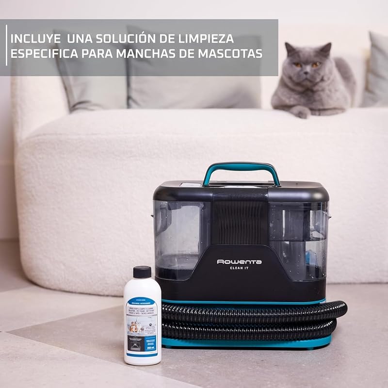 Clean It, Aspiradora tapicerías 750 W, 6 Acc, Hasta 13,5 kPa