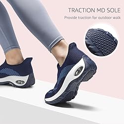 STQ Slip on Plantar Fasciitis Shoes Women Slip-on