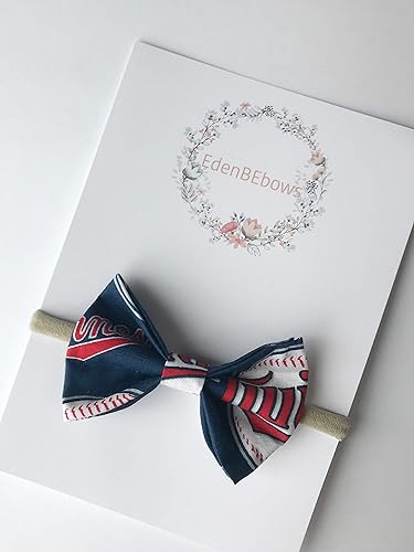 baby baseball bow