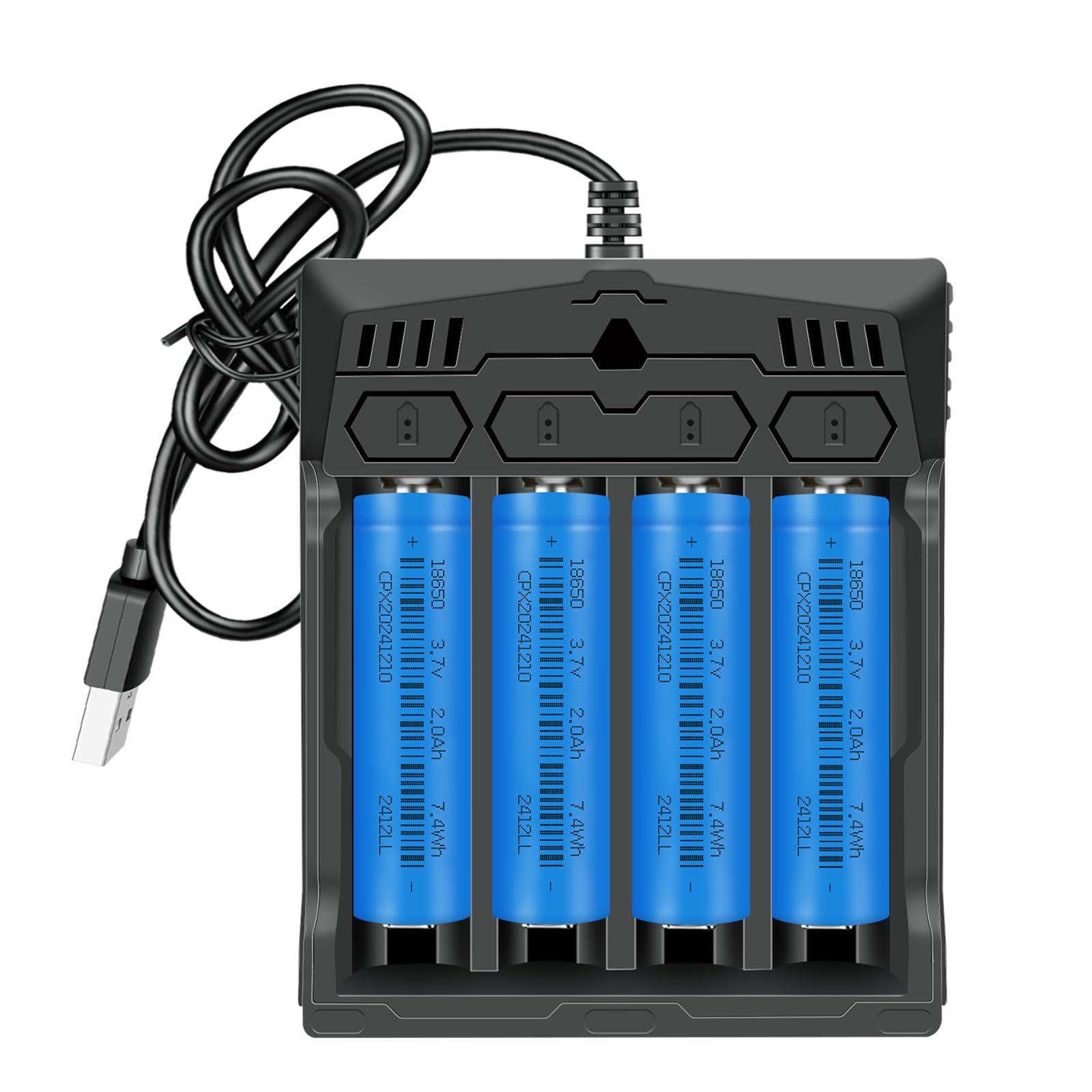 Photo 1 of **MISSED PARTS**
18650 Battery Charger MC-ELIN Smart Universal Charger for Rechargeable Batteries Lithium Li-ion IMR INR ICR 10440 14500 16340 20700 21700 26650 26700 3.7V