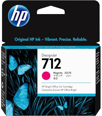 Amazon.com: HP 712 Black 80-ml Genuine Ink Cartridge (3ED71A) for