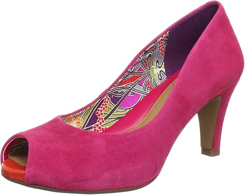 clarks chorus sing peep toe shoes