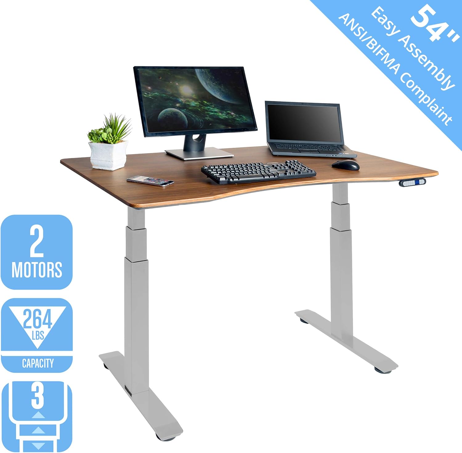 Best computer desk that raises and lowers