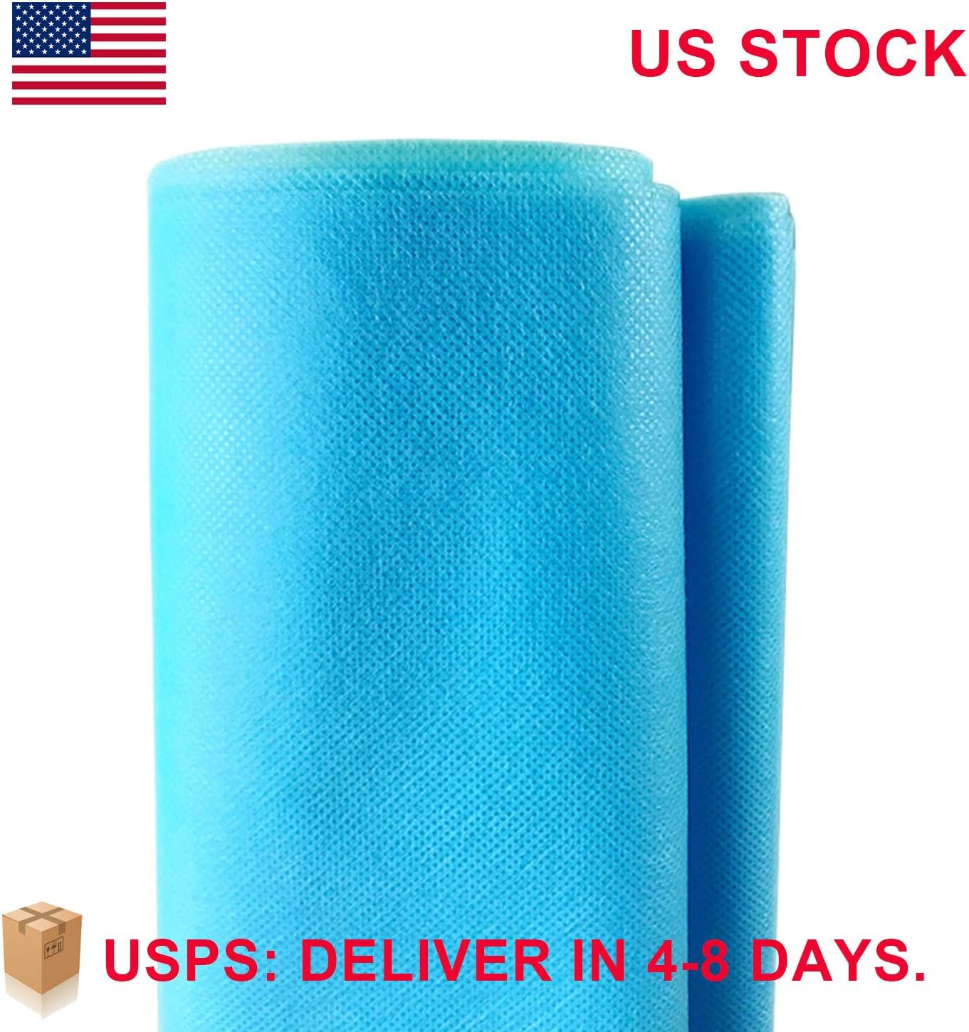 (5m/196.85in) Cloth Disposable Waterproof Non-Woven Fabric, 95% Polypropylene Fabric, Necessities Thickened Disposable Non-Woven Fabric, DIY Handmade Material WFB05004