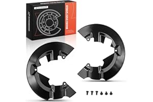 A-Premium Front Driver and Passenger Side Brake Dust Shield Compatible with Ford and Lincoln Models - Escape 2013-2019, MKC 2