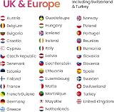 love 2 surf 5GB Data SIM 60 Days UK Europe Switzerland Turkey 4G 5G Prepaid view 2