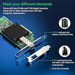 EDUP 10Gb PCI-E Network Card NIC with Intel 82599EN