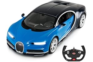 VOLTZ TOYS 1/14 Scale RC Car, Compatible with Licensed Bugatti Chiron Remote Control Toy Car Model Collection for Kids and Ad