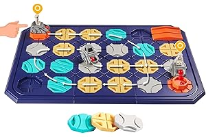 SGILE 24 PCS Road Builder Puzzle Board Game for Kids Age 3-10, Toddler STEM Logical Brain Teaser Maze Race Track Car Play Set Birthday Gift, Preschool Interactive Toys for Boys Girls 3 4 5 6 Year Old