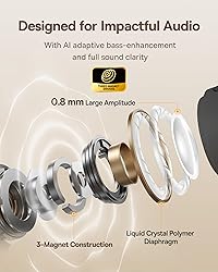 Baseus Bowie MC1 Open Ear Clip-On Earbuds, Adaptive