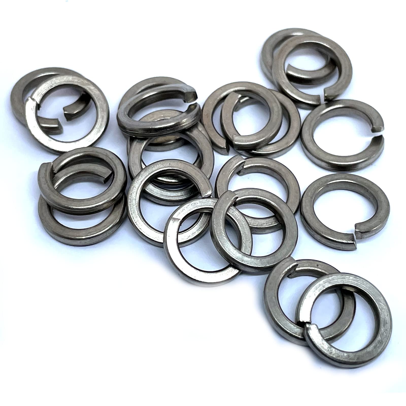 M8 Spring Washer DIN7980, Square section, A4 (316) Stainless Steel (Pack of 20) — image 1