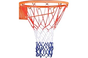 Basketball Net Heavy Duty Basketball Sports Net All Weather Replacement Nets Basketball Backboard Accessories for Standard Ri