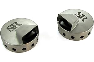 Steven Raichlen Best of Barbecue Stainless Steel Steven Raichlen Signature Series SR8180 Smoking Pucks (Set of 2)
