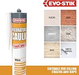 EVO-STIK Decorators Caulk White 280ml Low Movement Gap Filler view 5