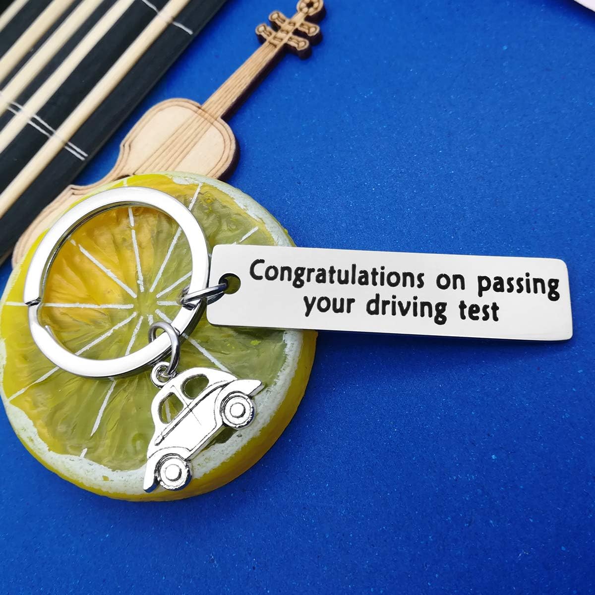Dabihu New Driver Gift Keyring Keychain Driving License Gift Congratulation Gifts for Driving Test Passer Husband Boyfriend Friends Daughter Son Student Gifts - Image 4