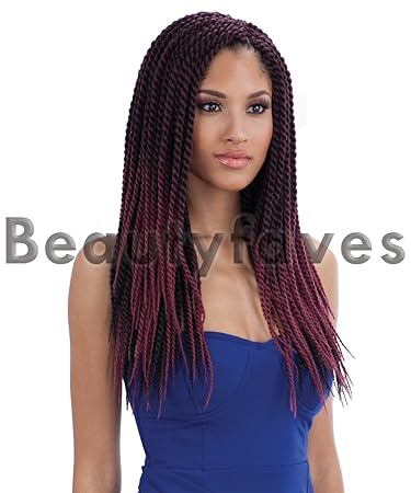 Amazon Com Freetress Braid Single Twist Large 1b Off Black