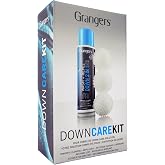 Grangers Down Care Kit (Includes 3 Dryer Balls) | Clean &amp; Waterproof Down Filled Clothing, Sleeping Bags, Duvets &amp; Pillows. Suitable For GORE-TEX, Saves Time, Energy &amp; Water