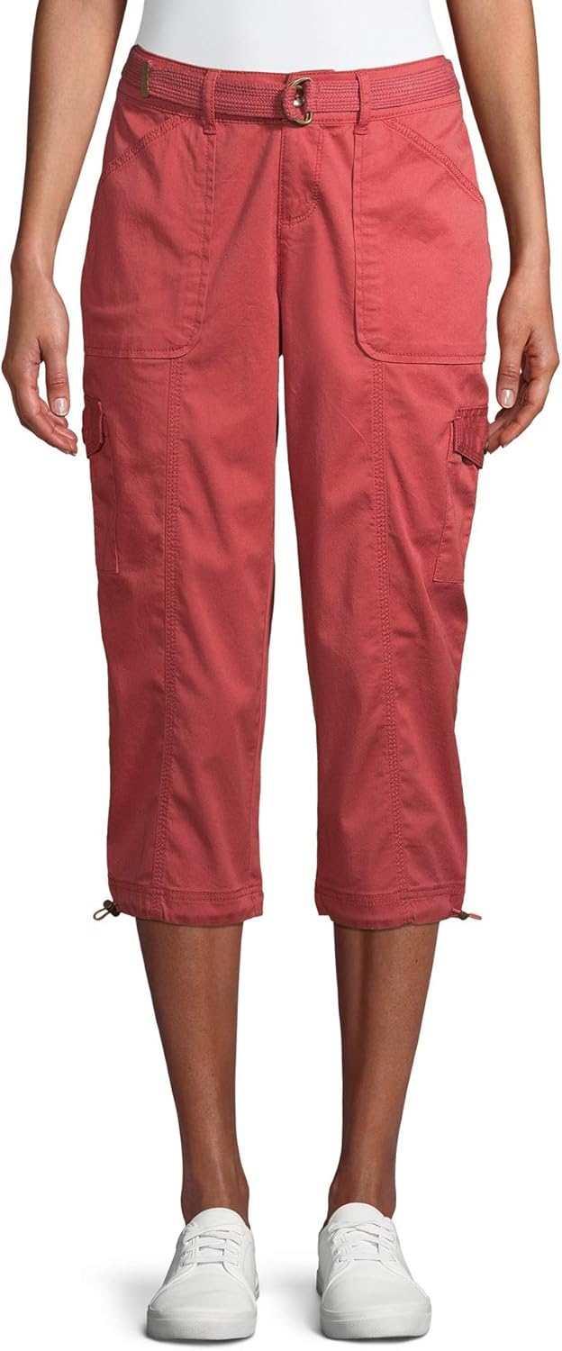 time and tru cargo capri pants