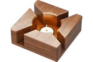 LIGHTZZ Teapot Warmer - Tea Pot Warmer for Camping and Traveling - Buffet Server and Warmer - Candle Food and Teapot Warmer, 6.0" (Pattern 2)