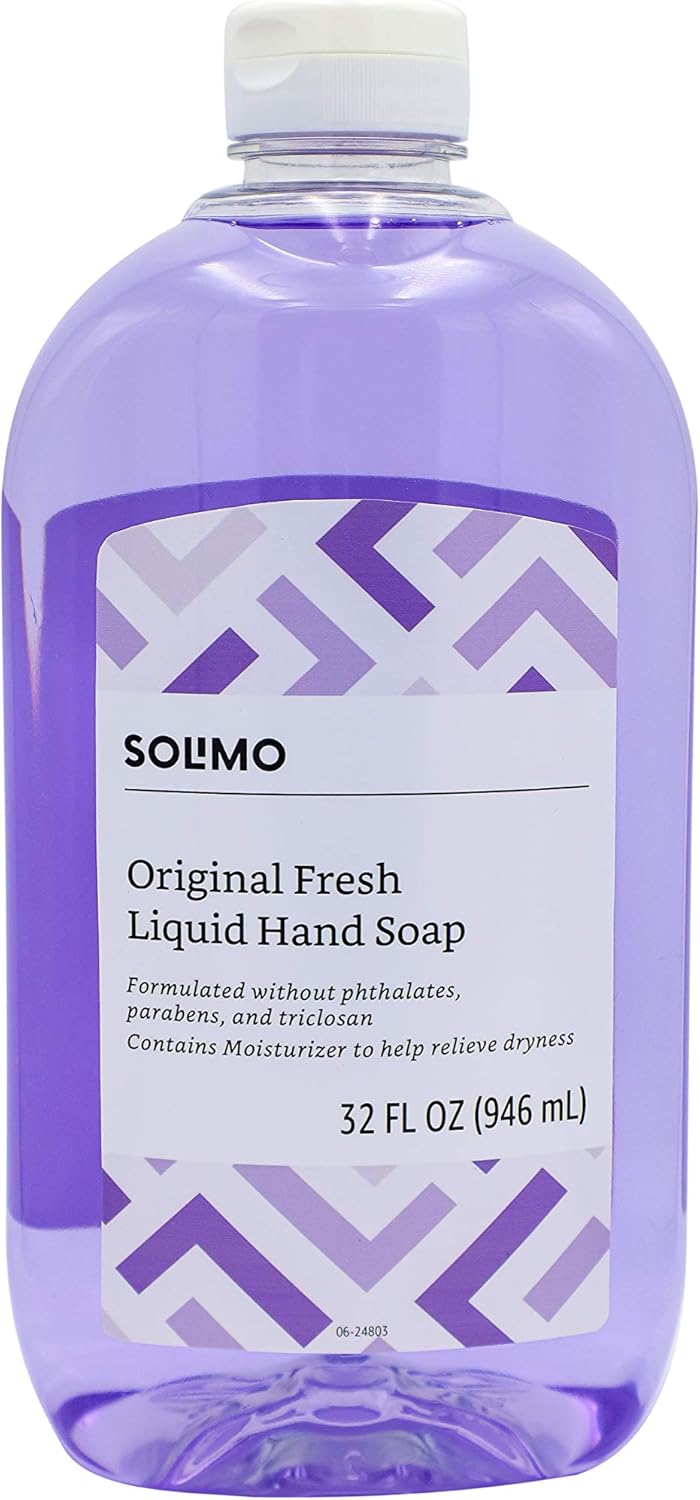 Brand - Solimo Original Fresh Liquid Hand Soap, 32 Fluid Ounce (Pack of 2) : Health & Personal Care