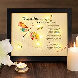 Memorial Gifts LED Shadow Box - Sympathy Gift