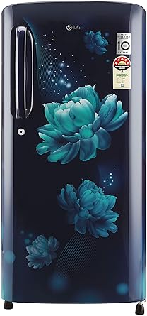 LG 190 L 4 Star Inverter Direct-Cool Single Door Refrigerator (GL-B201ABCY, Blue Charm)