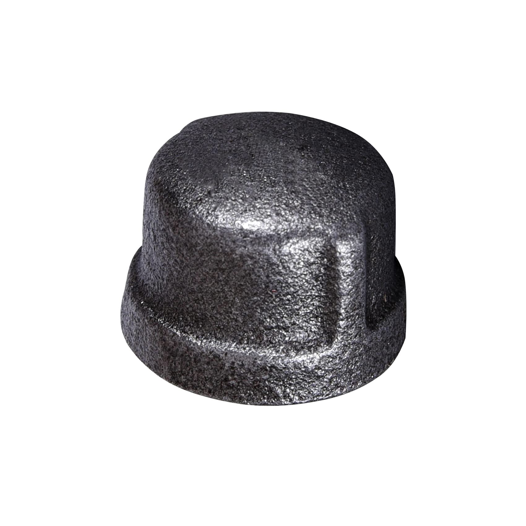 SUPPLY GIANT CNDQ0600 4″ Black Malleable Iron Pipe Cap for 150 lb Applications with Female Thread, 4