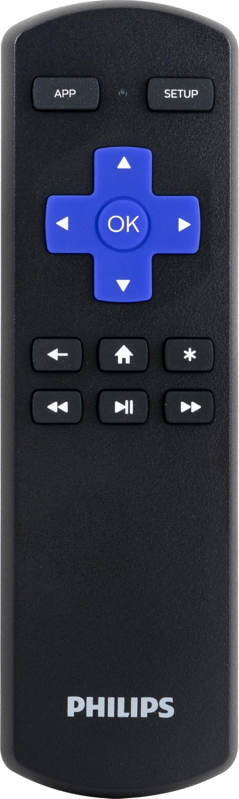 Philips Roku TV Remote Replacement Only for ROKU TV, TCL, ONN, Hisense, Sharp, Element, Westinghouse, Philips Replacement Remote SRP6120R/27